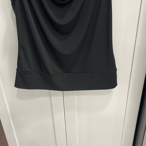 George stretch women’s XS black sleeveless lightweight dressy shell with band - Picture 5 of 11